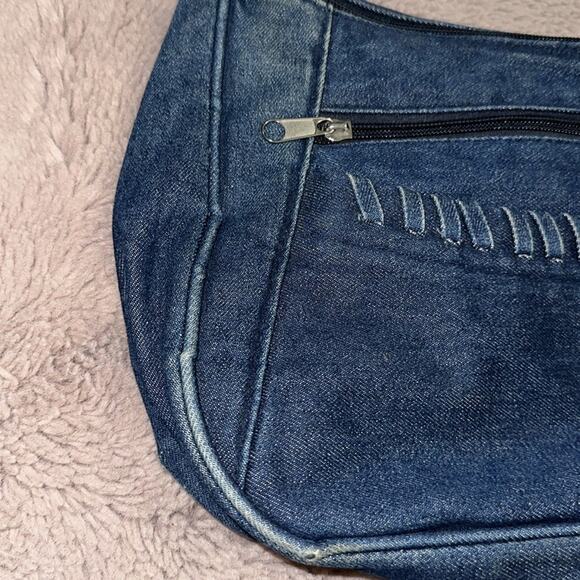 Vintage Denim Shoulder Bag - Picture 7 of 9